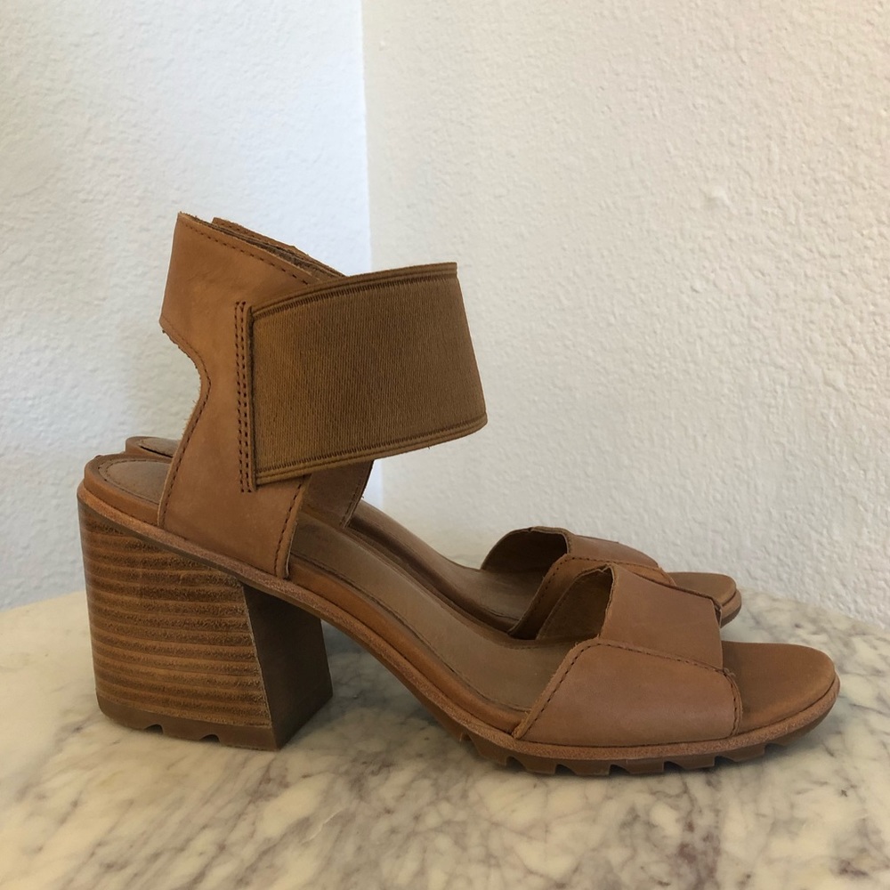 Sorel block heels